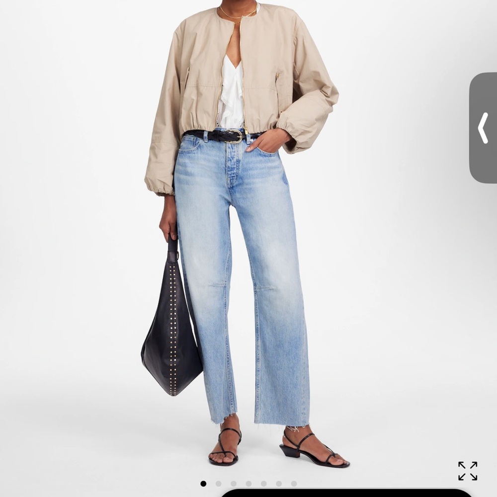 The Darted Barrel-Leg Jean